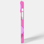 Coques Case-Mate iPhone Shining heart Valentine background rose (Verso / Gauche)