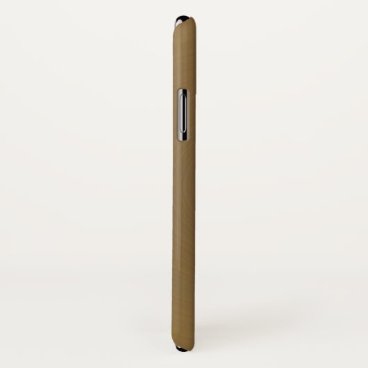 Coques Case-Mate iPhone Shiny Metallic Faux Gold Background (Dos/Droite)