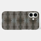 Coques Case-Mate iPhone Shiplap Wood Planks Perspective Southwest Pattern (Verso (horizontal))