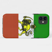 Coques Case-Mate iPhone Shiro Khorshid - drapeau de l'Iran (Dos (Horizontal))