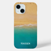Coques Case-Mate iPhone Shoreline from Above Cool Personnalisé (Verso)