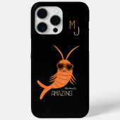 Coques Case-Mate iPhone Shrimp with sunglasses (Verso)