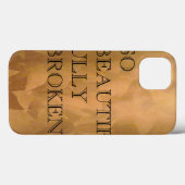 Coques Case-Mate iPhone Si Beaucoup Brisé (Verso (horizontal))