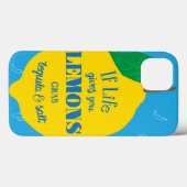 Coques Case-Mate iPhone Si la vie vous donne des citrons, la tequila de (Verso (horizontal))
