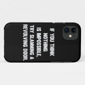 Coques Case-Mate iPhone Si Vous Pensez Que Rien N'Est Impossible.. | Sarca (Dos (Horizontal))