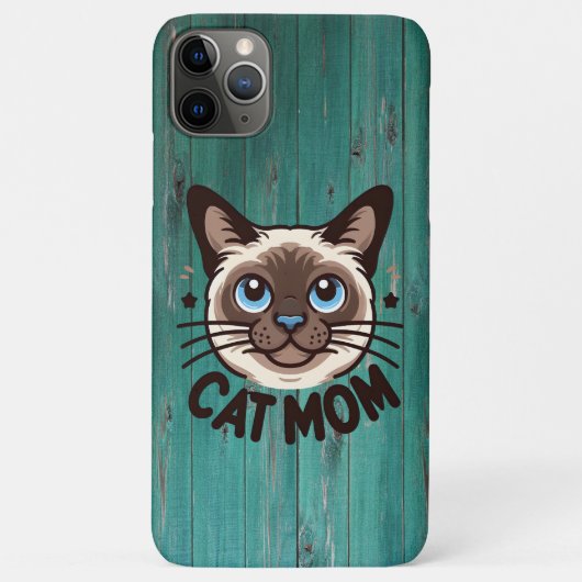Coques Case-Mate iPhone Siamese Chat Maman Mère jour Cadeau pour Féline Am (Dos)