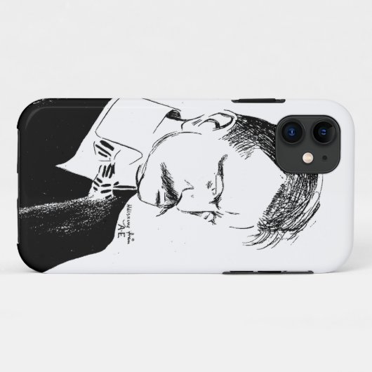 Coques Case-Mate iPhone Sibelius : croquis d'Albert Engström (1904) Coque- (Dos (Horizontal))