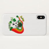 Coques Case-Mate iPhone Sibérie Husky St Patrick (Dos (Horizontal))