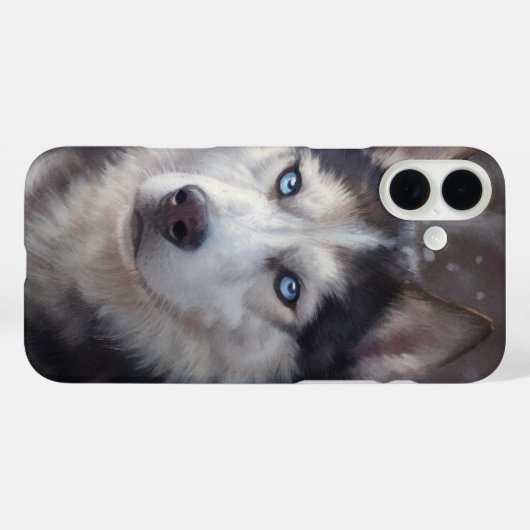 Coques Case-Mate iPhone Sibérien Husky (Verso (horizontal))