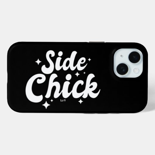 Coques Case-Mate iPhone SIDE CHICK drôle action de grâce (Verso (horizontal))