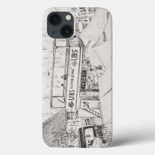 Coques Case-Mate iPhone Sierre à la course de montagne de Zinal la (Verso)