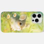Coques Case-Mate iPhone Sieste Florale Paisible de Chinchilla (Verso (horizontal))