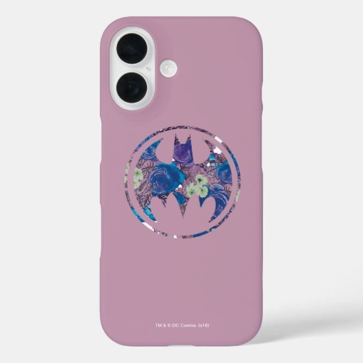 Coques Case-Mate iPhone Signal de chauve-souris Rose violet (Verso)