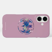 Coques Case-Mate iPhone Signal de chauve-souris Rose violet (Verso (horizontal))