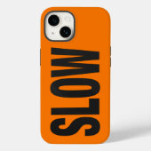 Coques Case-Mate iPhone Signal de prudence lent (Verso)