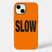 Coques Case-Mate iPhone Signal de prudence lent (Verso)