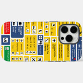 Coques Case-Mate iPhone Signalisation des panneaux d'information sur la di (Verso (horizontal))