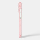 Coques Case-Mate iPhone Signature Bouclée Marbre Rose Blush (Verso / Gauche)