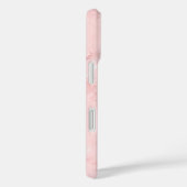 Coques Case-Mate iPhone Signature Bouclée Marbre Rose Blush (Verso / Droite)