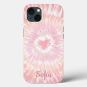 Coques Case-Mate iPhone Signature Coeur Retro Tie Dye (Verso)