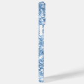 Coques Case-Mate iPhone Signature du glamour bleu clair (Verso / Droite)