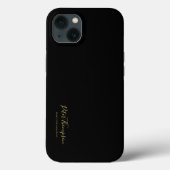 Coques Case-Mate iPhone Signature élégante du script d'entreprise (Verso)