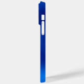 Coques Case-Mate iPhone Signature Royal Blue and Silver Glitam (Verso / Gauche)