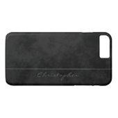 Coques Case-Mate iPhone Signature Tachetée Noir Beau iPhone 7 Plus (Dos (Horizontal))