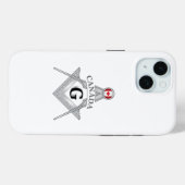 Coques Case-Mate iPhone Signe de la franc-maçonnerie Canada (Verso (horizontal))
