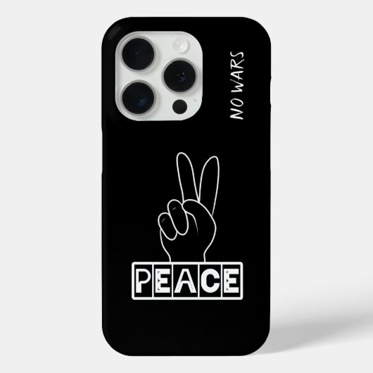 Coques Case-Mate iPhone Signe de paix (Verso)