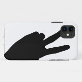 Coques Case-Mate iPhone Signe de paix à la main (Dos (Horizontal))