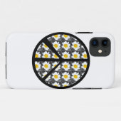 Coques Case-Mate iPhone Signe de paix de marguerites blanches (Dos (Horizontal))