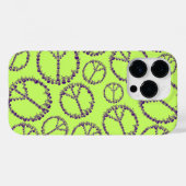 Coques Case-Mate iPhone Signe de paix de Skully (Verso (horizontal))