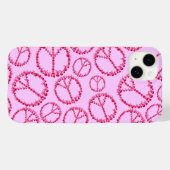 Coques Case-Mate iPhone Signe de paix de Skully (Verso (horizontal))