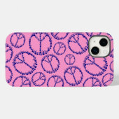 Coques Case-Mate iPhone Signe de paix de Skully (Verso (horizontal))