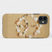 Coques Case-Mate iPhone Signe de paix minuscule de coquillage (Dos (Horizontal))