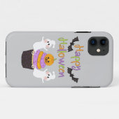 Coques Case-Mate iPhone Signe de petit gâteau de Halloween (Dos (Horizontal))