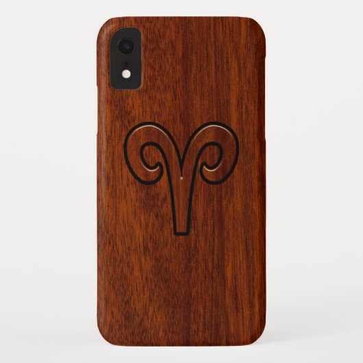 Coques Case-Mate iPhone Signe du zodiaque moderne du Bélier en impression  (Dos)