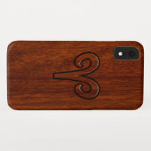 Coques Case-Mate iPhone Signe du zodiaque moderne du Bélier en impression  (Dos (Horizontal))