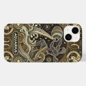 Coques Case-Mate iPhone Signe du zodiaque Verseau (Verso (horizontal))