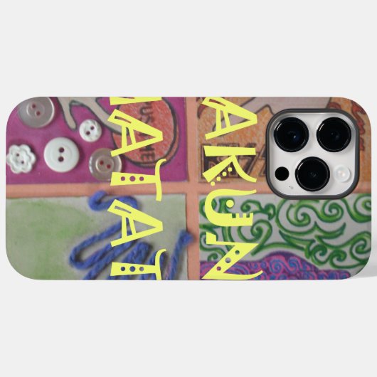 Coques Case-Mate iPhone Signe Hakuna Matata - Impression (Verso (horizontal))