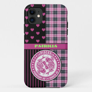 Etui iPhone Case-Mate Signe personnalisé de zodiaque de Poissons