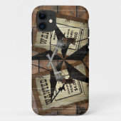 Coques Case-Mate iPhone SIGNE Recherché Rustique Texas Star Western Double (Dos)