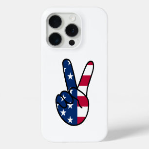 Coque iPhone 15 Pro SIGNE USA Flag V