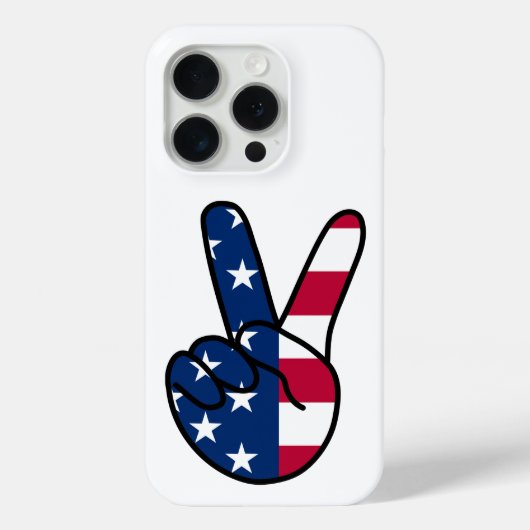 Coques Case-Mate iPhone SIGNE USA Flag V (Verso)
