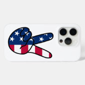Coques Case-Mate iPhone SIGNE USA Flag V (Verso (horizontal))