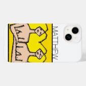 Coques Case-Mate iPhone SIGNE Zodiac Gemini personnalisé Anniversaire iPC (Verso (horizontal))