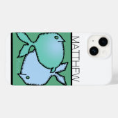 Coques Case-Mate iPhone SIGNE Zodiac Pisces personnalisées iPC d'anniversa (Verso (horizontal))