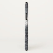 Coques Case-Mate iPhone SIGNE Zodiaque Gemini Grunge Argent Distressé (Dos/Droite)