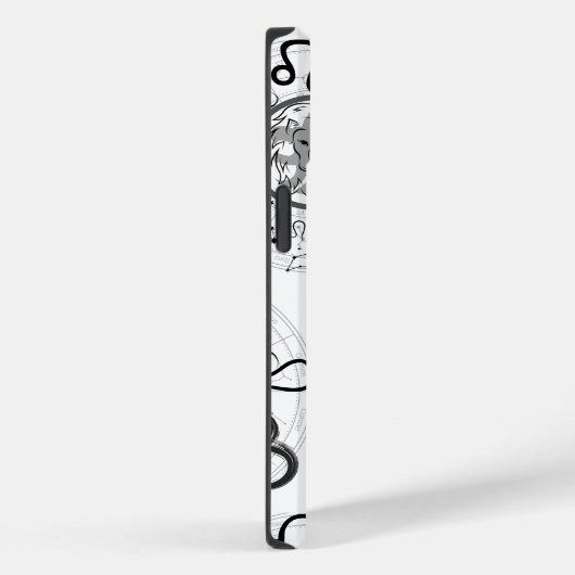 Coques Case-Mate iPhone SIGNE Zodiaque Leo.w (Verso / Droite)